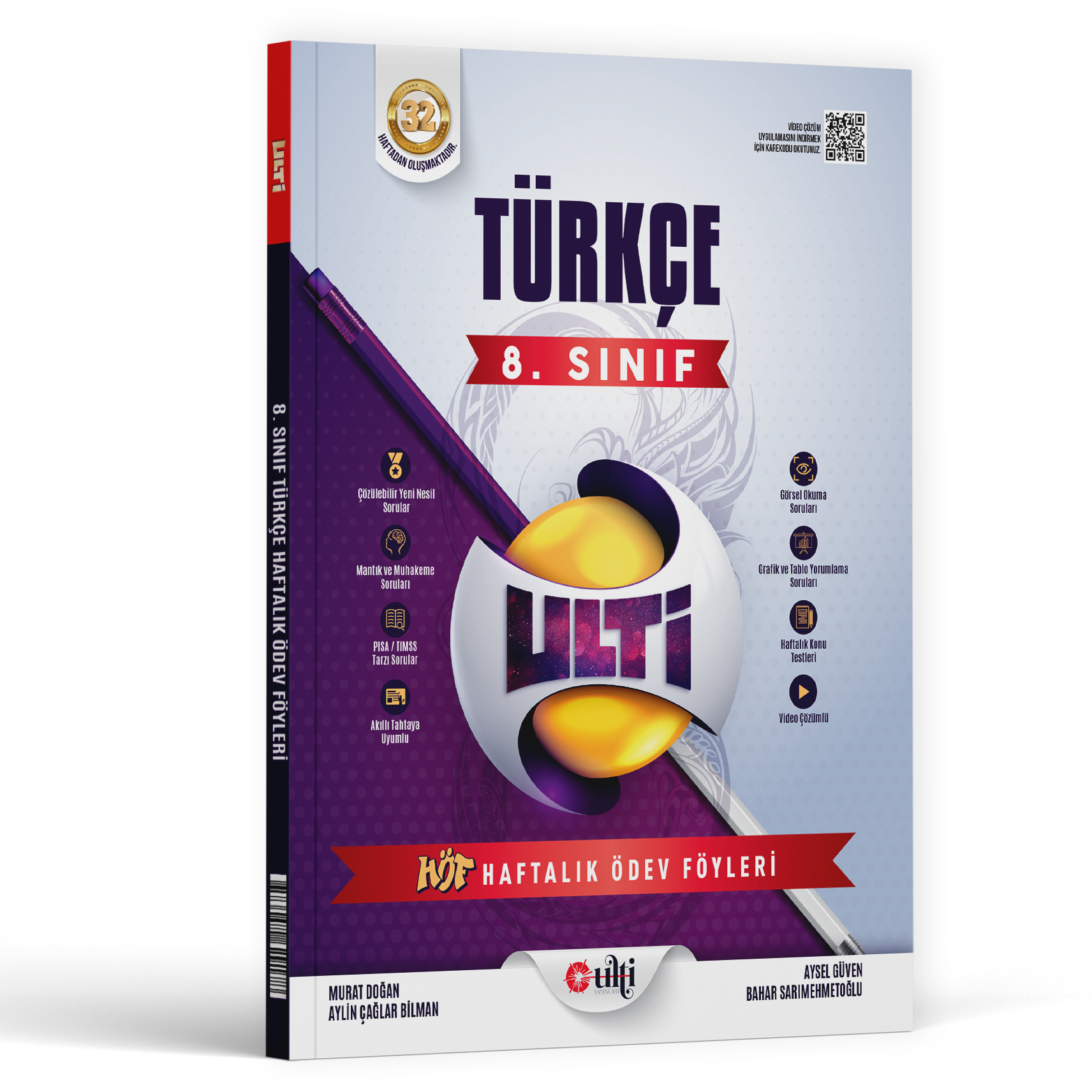 ULTİ 08.SINIF HF.ÖDEV FÖY (HÖF) TÜRKÇE - 2025-26